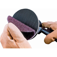 Disque de conditionnement de surface Scotch-Brite, 4" dia., Oxyde d'aluminium Seaboard Timber Mart