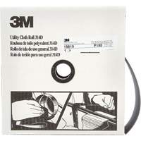 Rouleau de toile abrasive utilitaire 314D, 2" la x 150' lo, Grain 100J Seaboard Timber Mart