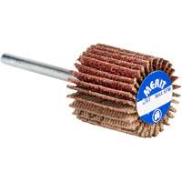 High Performance Micro-Mini Flap Wheel, Aluminum Oxide, 60 Grit, 3/4" x 3/4" x 1/8" Seaboard Timber Mart