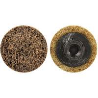 Disque de pr&eacute;paration de surface &agrave; remplacement rapide, 1" dia., Grain Cors&eacute;, Oxyde d'aluminium Seaboard Timber Mart