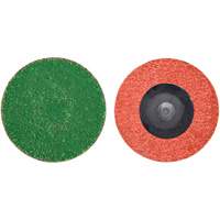 Zirc Plus Quick-Change Cloth Disc, 2" Dia., 120 Grit, Zirconia Alumina Seaboard Timber Mart