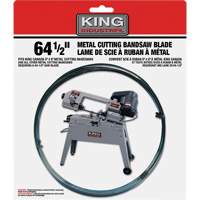 Bandsaw Metal Blade, Carbon Steel, 64-1/2" L x 1/2" W x 0.025" Thick, 24 TPI Seaboard Timber Mart