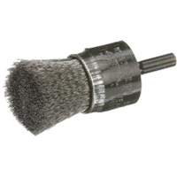 Crimped Wire End Brush, 1", 0.006" Fill Seaboard Timber Mart