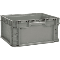 StakPak Plus 4845 System Containers, 7-2/5" W x 12" D x 5" H, Grey Seaboard Timber Mart