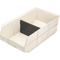 Akro-Bin de la S&eacute;rie 1800, 11" la, 7" h x 20-1/2" p, Beige Seaboard Timber Mart