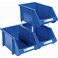 Bac empilable & &agrave; suspendre, 4-13/16" la, 3-3/16" h x 7-1/8" p, Bleu Seaboard Timber Mart