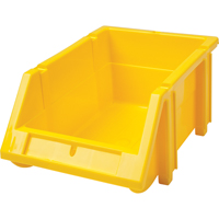Stack & Hang Bin, 4-13/16" W x 3-3/16" H x 7-1/8" D, Yellow Seaboard Timber Mart