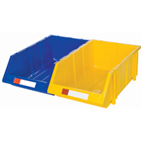 Bac empilable & &agrave; suspendre, 11-13/16" la, 7" h x 17-11/16" p, Jaune Seaboard Timber Mart