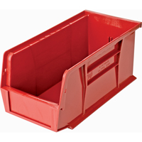 Ultra Stack & Hang Bin, 5-1/2" W x 5" H x 10-7/8" D, Red Seaboard Timber Mart
