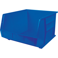 Ultra Stack & Hang Bin, 16-1/2" W x 11" H x 18" D, Blue Seaboard Timber Mart