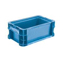 StakPak Plus 4845 System Containers, 7.4" W x 12" D x 5" H, Royal Blue Seaboard Timber Mart