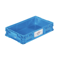 Syst&egrave;me de contenants d'exp&eacute;dition 4845 de StakPak Plus, 15" la x 24" p x 5" h, Bleu royal Seaboard Timber Mart