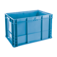 Syst&egrave;me de contenants d'exp&eacute;dition 4845 de StakPak Plus, 15" la x 24" p x 14,5" h, Bleu royal Seaboard Timber Mart
