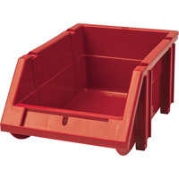 Stack & Hang Bin, 4-13/16" W x 3-3/16" H x 7-1/8" D, Red Seaboard Timber Mart