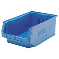 MAGNUM Bin, 7-7/8" H x 12-3/8" W x 19-3/4" D, 150 lbs. Capacity, Black Seaboard Timber Mart