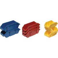 Quick Pick Bins, 5" x 6.625" x 9.5", Red Seaboard Timber Mart