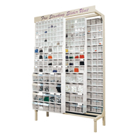 Free-Standing Tip-Out Bins Slider System, 48" W x 18" D x 77" H, 112 Drawers Seaboard Timber Mart