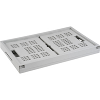 Bac repliable, 21" lo x 14" la x 10,5" h, Gris Seaboard Timber Mart