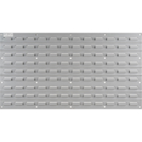 Panneau perfor&eacute; en m&eacute;tal pour bacs, 32 bacs, 36" la x 1/8" p x 19" h Seaboard Timber Mart