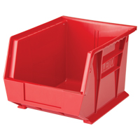 Stack & Hang Bin, 8-1/4" W x 7" H x 10-3/4" D, Red Seaboard Timber Mart