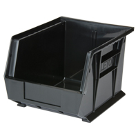 Stack & Hang Bin, 8-1/4" W x 7" H x 10-3/4" D, Black Seaboard Timber Mart