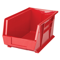 Stack & Hang Bin, 8-1/4" W x 7" H x 14-3/4" D, Red Seaboard Timber Mart