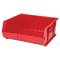 Stack & Hang Bin, 16-1/2" W x 7" H x 14-3/4" D, Red Seaboard Timber Mart