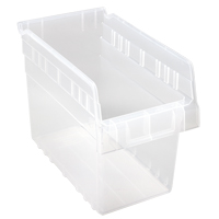 Bacs pour &eacute;tag&egrave;re Store-Max, 6-5/8" la x 8" H x 11-5/8" p, Transparent, Capacit&eacute; 44 lb Seaboard Timber Mart