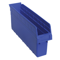 Bacs pour &eacute;tag&egrave;re Store-Max, 4-3/8" la x 8" H x 17-7/8" p, Bleu, Capacit&eacute; 56 lb Seaboard Timber Mart