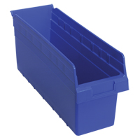Bacs pour &eacute;tag&egrave;re Store-Max, 6-5/8" la x 8" H x 17-7/8" p, Bleu, Capacit&eacute; 56 lb Seaboard Timber Mart