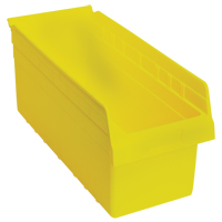 Bacs pour &eacute;tag&egrave;re Store-Max, 8-3/8" la x 8" H x 17-7/8" p, Jaune, Capacit&eacute; 56 lb Seaboard Timber Mart