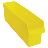 Bacs pour &eacute;tag&egrave;re Store-Max, 6-5/8" la x 8" H x 23-5/8" p, Jaune, Capacit&eacute; 68 lb Seaboard Timber Mart