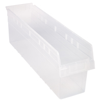 Bacs pour &eacute;tag&egrave;re Store-Max, 6-5/8" la x 8" H x 23-5/8" p, Transparent, Capacit&eacute; 68 lb Seaboard Timber Mart