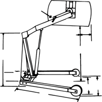 Manipulateurs de barils Hydra-Lift, Capacit&eacute; 55 gal. US (45 gal. imp.) Seaboard Timber Mart