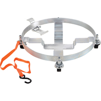 Chariots &agrave; inclinaison pour baril, Acier, Capacit&eacute;e 1200 lb, Diam&egrave;tre 23-1/2", Roue en Fonte Seaboard Timber Mart