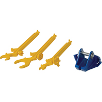 Multi-Purpose Overhead Drum Lifter with Wrenches, 30 - 55 US Gal. (25 - 45 Imperial Gal.), 800 lbs./362 kg. Cap. Seaboard Timber Mart