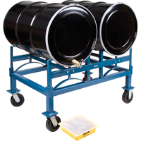 Porte-barils empilables, 2 barils, Capacit&eacute; de 1600 lb, 45-1/2" la x 30" p x 12-1/2" h Seaboard Timber Mart