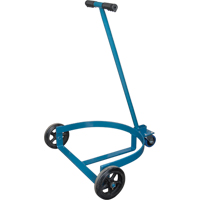 Diable surbaiss&eacute; pour barils, Fabriqu&eacute; en Acier, 55 gal. US (45 gal. imp.) Seaboard Timber Mart