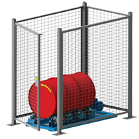 Stationary Drum Roller - Guard Enclosure Seaboard Timber Mart