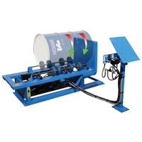 M&eacute;langeur de baril Hydra-Lift, 55 gal. US (45 gal. imp.) Capacit&eacute;, Vitesse variable, 1 CV Seaboard Timber Mart