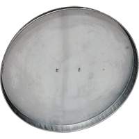 Galvanized Steel Open Head Drum Cover Seaboard Timber Mart