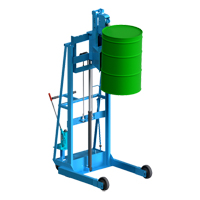 Gerbeur vertical pour baril MORSPEED, Pour 30 - 85 gal. US (25 - 70 gal. imp.) Seaboard Timber Mart