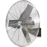 Stainless Steel Food Service Washdown Air Circulating Fans, Industrial, 1 Speed, 20" Diameter Seaboard Timber Mart
