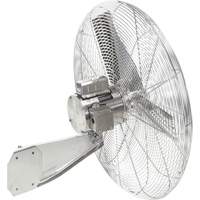 Stainless Steel Food Service Washdown Air Circulating Fans, Industrial, 1 Speed, 20" Diameter Seaboard Timber Mart