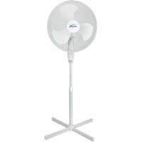 Oscillating Pedestal Fan, Commercial, 3 Speed, 18" Diameter Seaboard Timber Mart