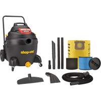 Industrial Vacuum, Wet-Dry, 3 HP, 16 US Gal. (60.6 Litres) Seaboard Timber Mart