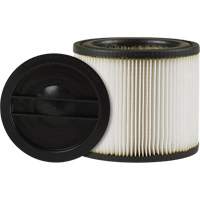 Small Vacuum Filter, Cartridge, Fits 1 - 6 US gal. Seaboard Timber Mart
