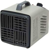 Personal Metal Shop Heater with Thermostat, Fan, Electric Seaboard Timber Mart