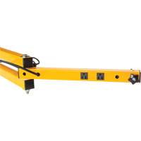 Bras verrouillables double 180 avec deux r&eacute;ceptacles Seaboard Timber Mart