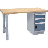 Pre-Designed Workbench, 2500 lbs. Cap., 72" W x 36" D, 34" H Seaboard Timber Mart